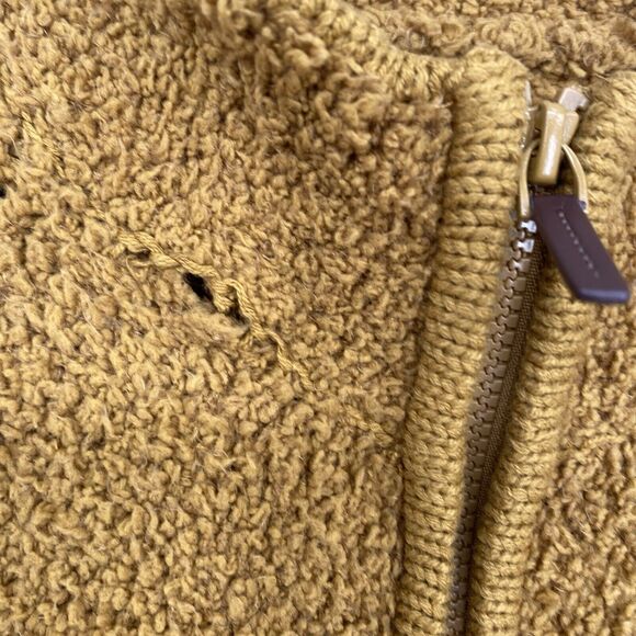 Natural Reflections Tan Sherpa Cardigan - Picture 7 of 7